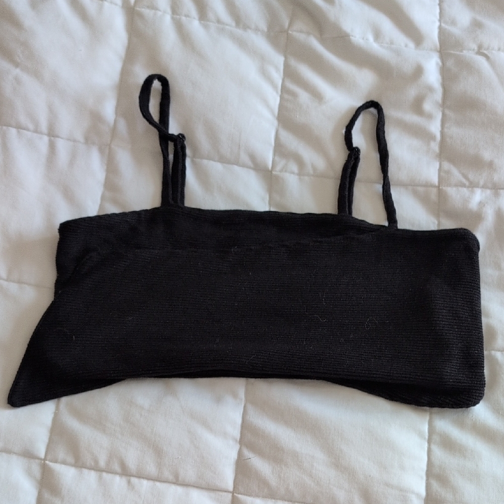 Amuse Society Black Tube Top
